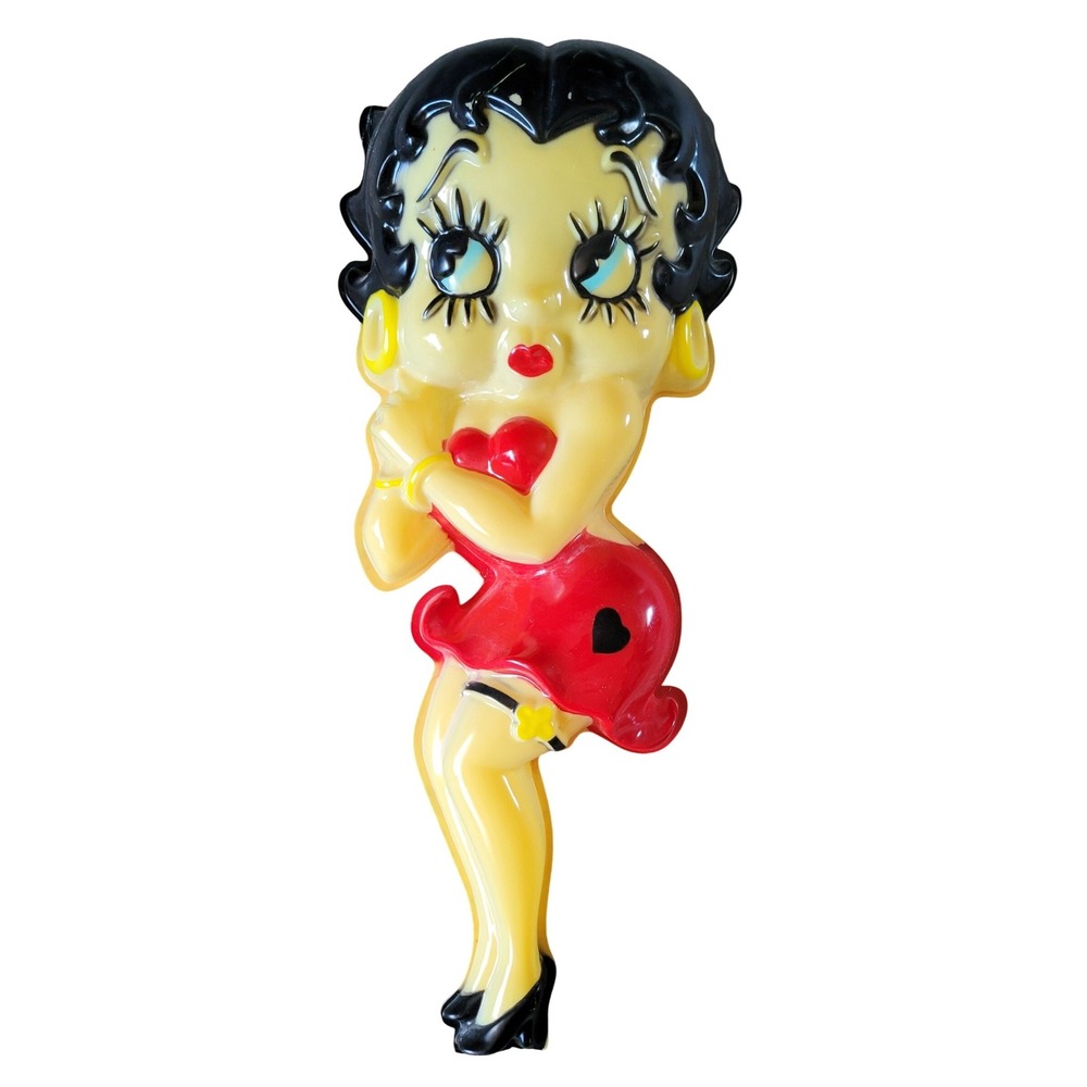Vintage 1992 Betty Boop Blow Mold Wall Lamp 24" Works! Headlites Collectibles - Picture 2 of 10
